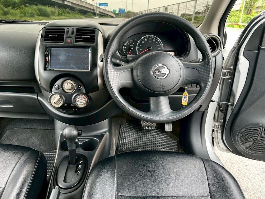 Almera 1.2E ปี 2013 auto รถบ้าน ใช้น้อย ไมล์ 15x,xxx กม. ไม่เคยชน น็อตไม่เคยขยับ 11