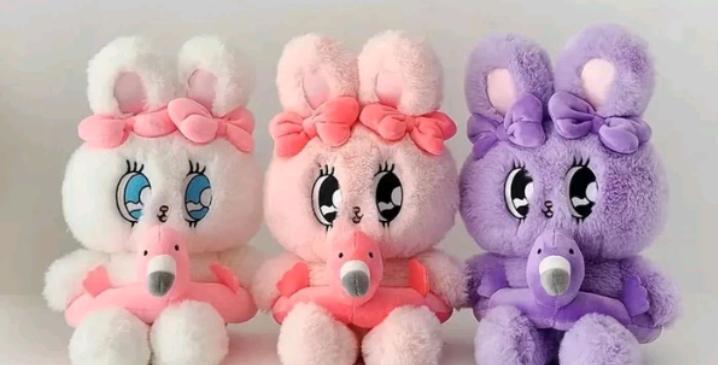 Estherbunny Flamingo Bunny Dolls  3