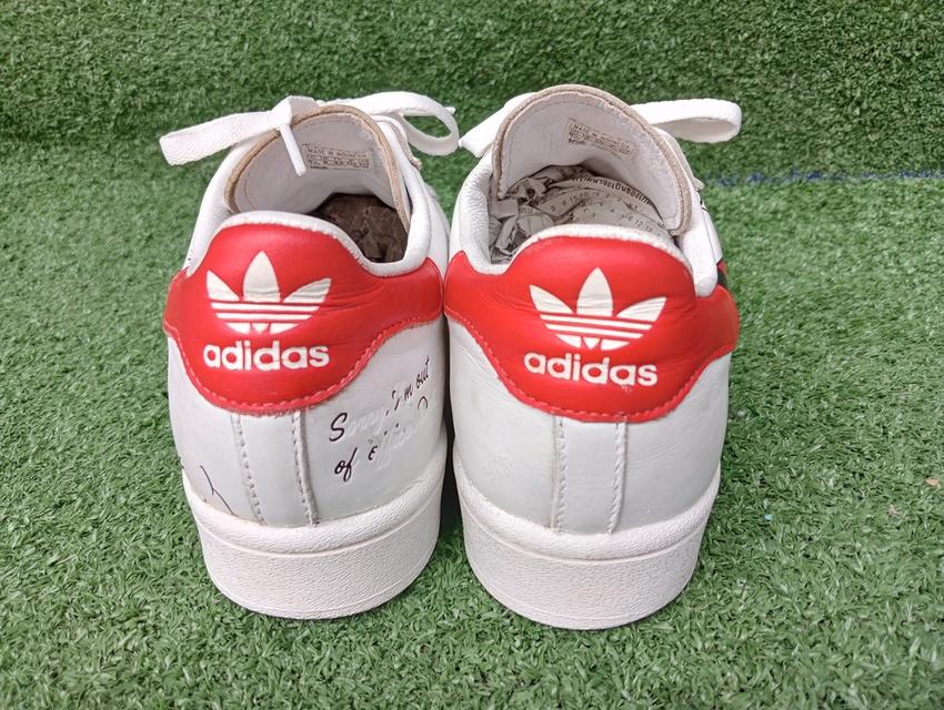 ADIDAS Superstar ผ้าใบมือสอง สภาพสวย จัดส่งฟรี!!! 2