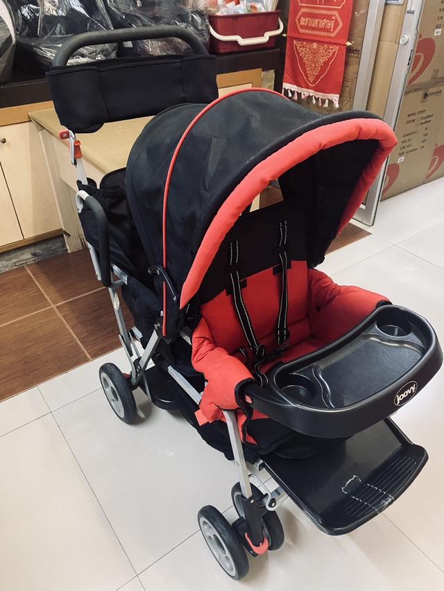 รถเข็นพี่น้องมือสอง Joovy ราคา 2,500 บาท 6