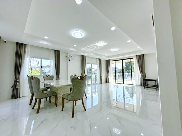 รามคำแหง160-166 RIS Inter Sch.2.1กม. รถไฟฟ้ามีนพัฒนา 2.8 กม. ให้เช่าคฤหาสน์ ลาดกระบัง 90ตร.วา 4นอน 4น้ำ สนามบินสุวรรณภูม 4