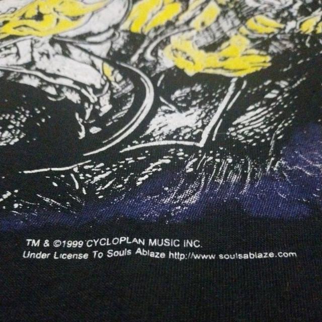 เสื้อยืดแขนสั้น แนววงดนตรีพั๊งก์ร๊อคสัญชาติอเมริกัน Vintage 1999 Misfits "European Tour" แท้ มือสอง สภาพดี ของพร้อมส่งครับ รูปย่อยที่ 3