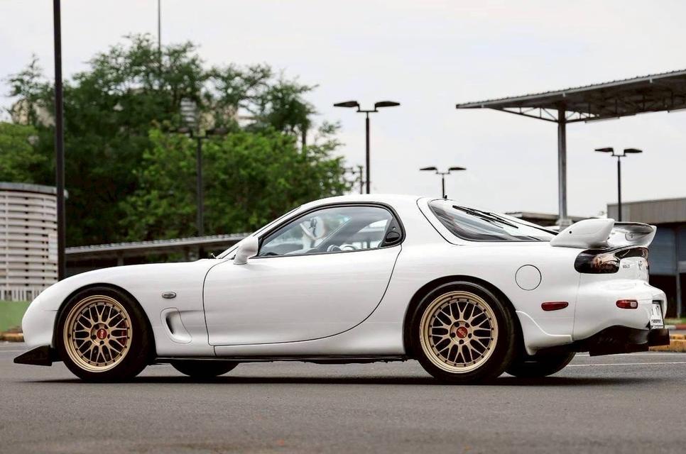 รหัสรถ PR17 Mazda Rx7 ตัวรถปี 1994 จดทะเบียนปี 2011 ตัวรถสีขาวแท้ตัวถังสวย Restore  6