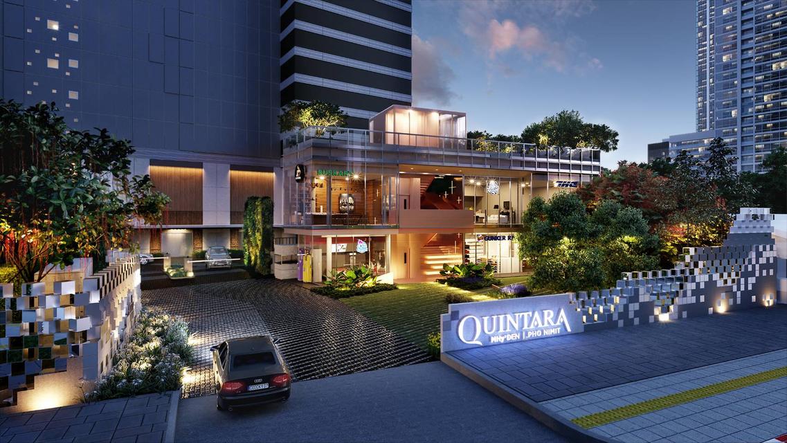 ขาย 32 ตรม. คอนโด , QUINTARA MHy’DEN PHO NIMIT 8
