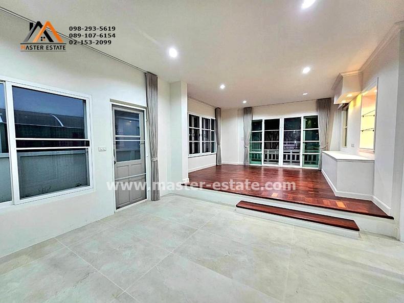 ม.มัณฑนา วัชรพล-รามอินทรา 1 บ้านเดี่ยวพร้อมเรือนรับรอง เนื้อที่ 106 ตร.ว. Renovate พร้อมอยู่ เงียบสงบ ร่มรื่น กว้างขวาง คุณภาพ Land+House ทำเลดีมาก 8