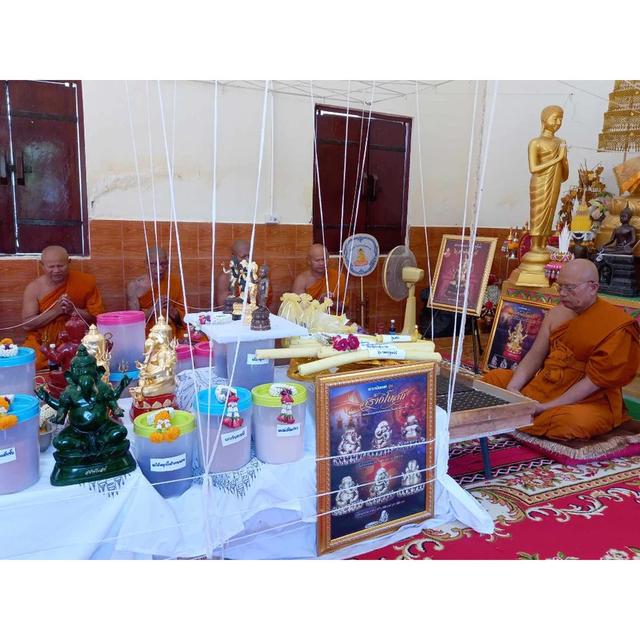 Ganesha on Lotus Base – “Temple Construction Blessing Edition” by Luang Pho Ngern, BE 2566 7