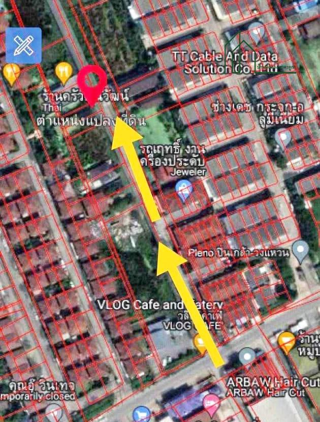 ที่ดิน 50 ตรว.ซอยวัดส้มเกลี้ยง บางกรวย นนทบุรี