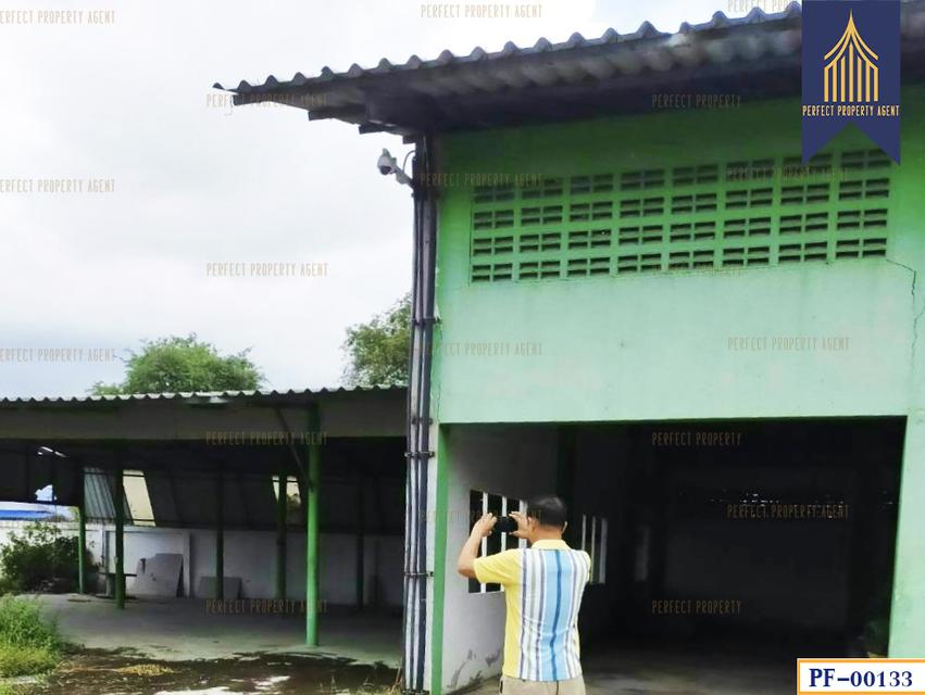 โรงงานพร้อมโกดัง เก็บทรัพย์ 1 บางเสาธง สมุทรปราการ ทำเลดี 6