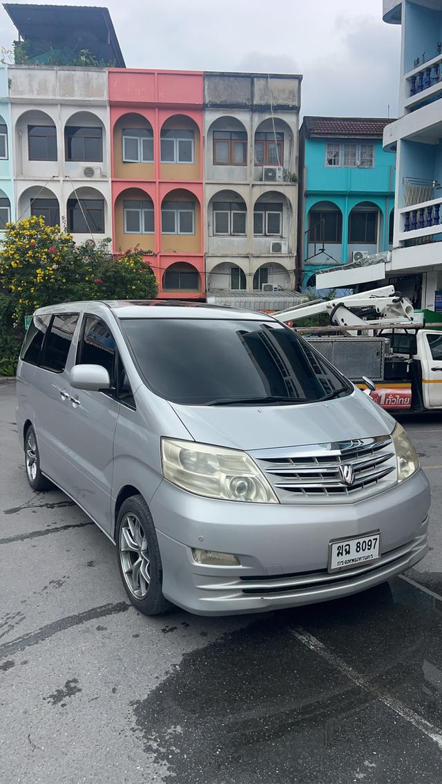 รถตู้ Toyota Alphard ปี 06  สีเทา 280,000 บาท