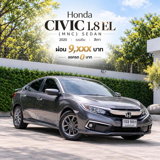 HONDA CIVIC FC 1.8 EL (MNC) Sedan 2020