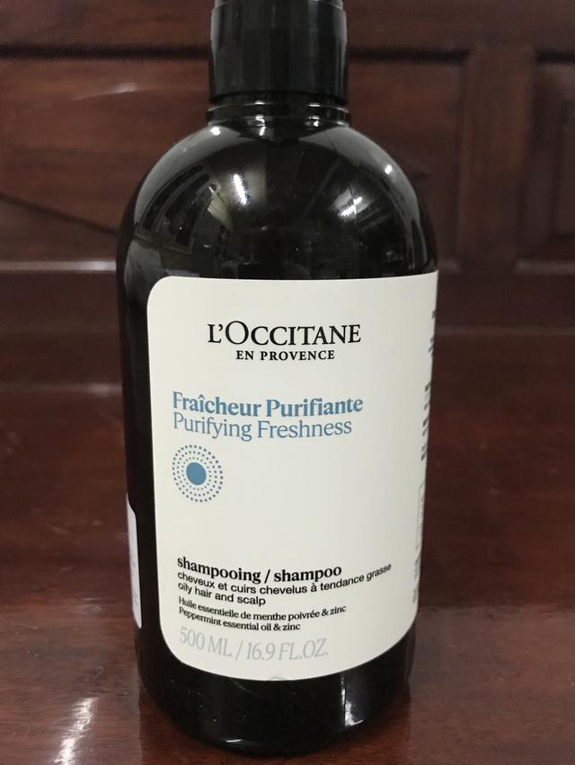 ขายShampoo สูตรใหม่ Loccitane Purifying Freshness 500ML