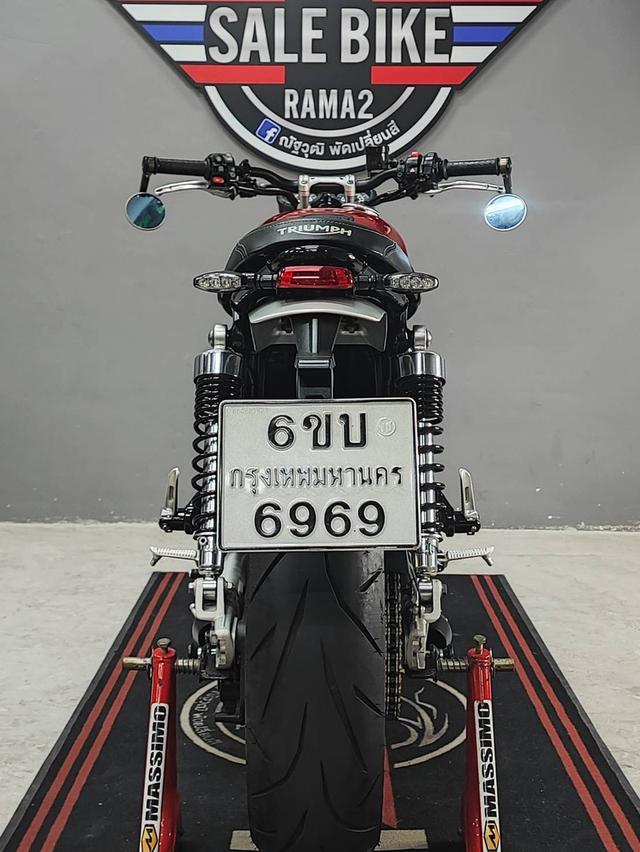 Triumph Speed Twin 1200 ปี 2021 abs รถมือเดียว ไมล์น้อยที่สุด 14