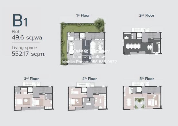 บ้าน พัฒนาการ (Pattanakarn) 50 SQ.WA 3Bedroom 46900000 บ. ไม่ไกลจาก ซอยทองหล่อ 4.8 กม. GOOD เป็นบ้านกลางใจเมือง 5 ชั้น ใ 3
