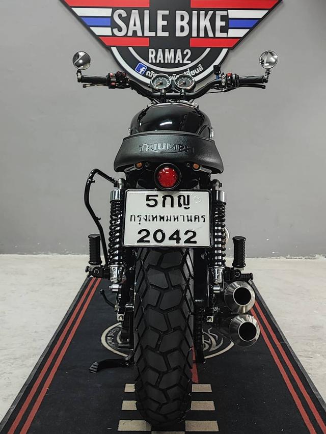 Triumph T100 Black ปี2016 แต่งจัดทรงพร้อมหล่อ 9
