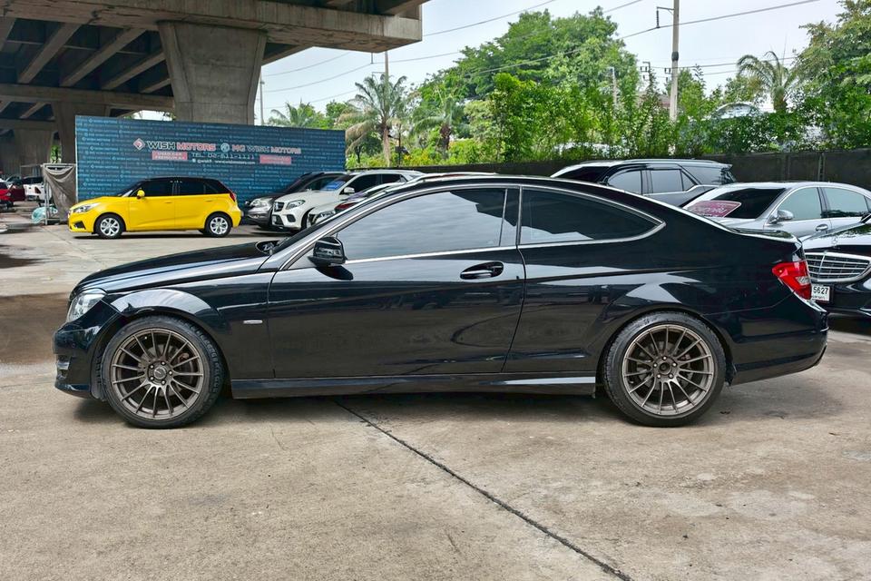 Mercedes-Benz C180 CGI Coupe AMG W204 AT ปี 2013 รถมือสอง ขายถูก 8