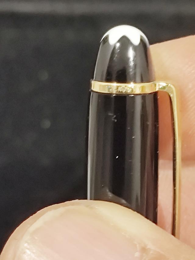 ปากกา มองบลังค์ 116 รุ่น Montblanc Meiterstuck 116 Mozart with Gold Trim Ballpoint Pen รูปที่ 8