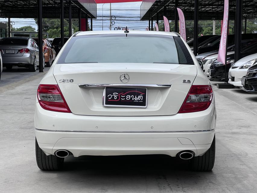 ขายรถ Benz C230 2.5 W204 Avantgarde ปี 2008 สีขาว เกียร์ออโต้ รูปที่ 6
