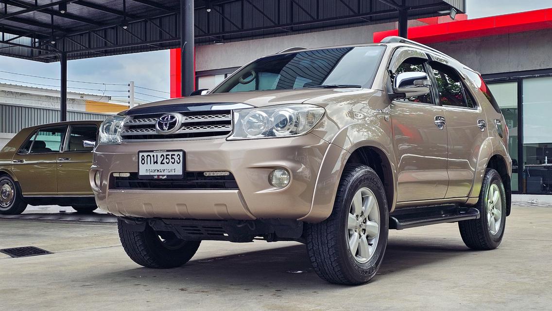 ขายรถ Toyota Fortuner 2.7V LPG ปี 2008 สีน้ำตาล เกียร์ออโต้