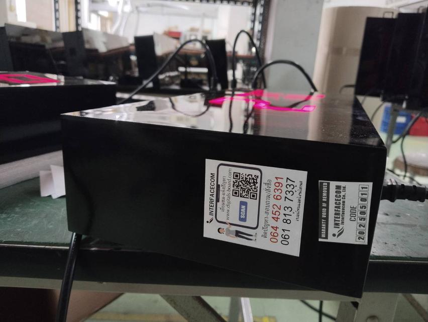 Digital clock นาฬิกาดิจิตอล นาฬิกาโรงงาน นาฬิกาขนาดใหญ่ นาฬิกาแขวนผนัง นาฬิกาจับเวลา รุ่น 206 4