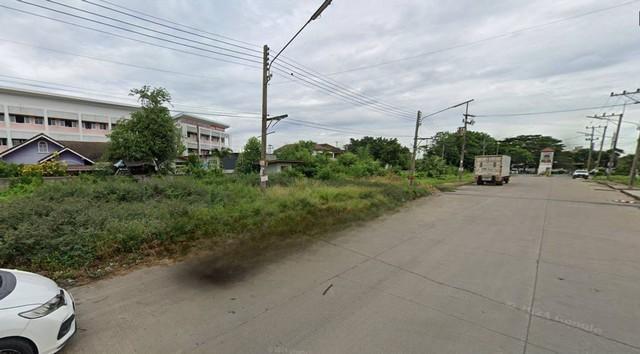 ขายที่ดินเปล่า 273 ตรม. อยู่หน้าหมู่บ้านณัฐวดี ใกล้ถนนรังสิต-นครนายก คลอง 8-9
