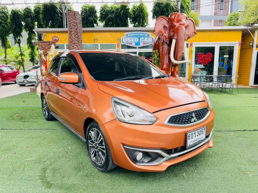 #MITSUBISHI MIRAGEเครื่อง1.2cc.รุ่น GLS Hatchback ปี 2016 เกียร์AUTO ~ไมล์แท้ 12x,xxx กม. ~เครื่องยนต์ 1.2 ลิตร ประหยัดสุ