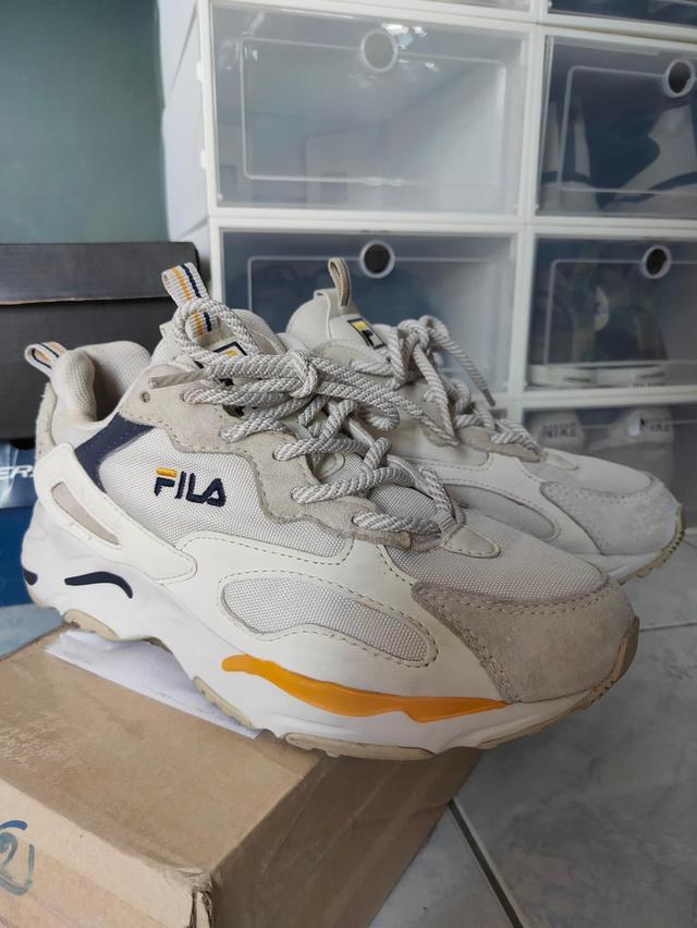 Fila x BTS Jin Raytracer shoes มือสอง 2