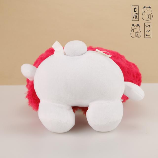 ตุ๊กตา กระต่าย มายเมโลดี้ Rabbit・SANRIO 2018・My Melody Fluffy Strawberry Pochette Rose Fur・Mega J๋B รูปที่ 7