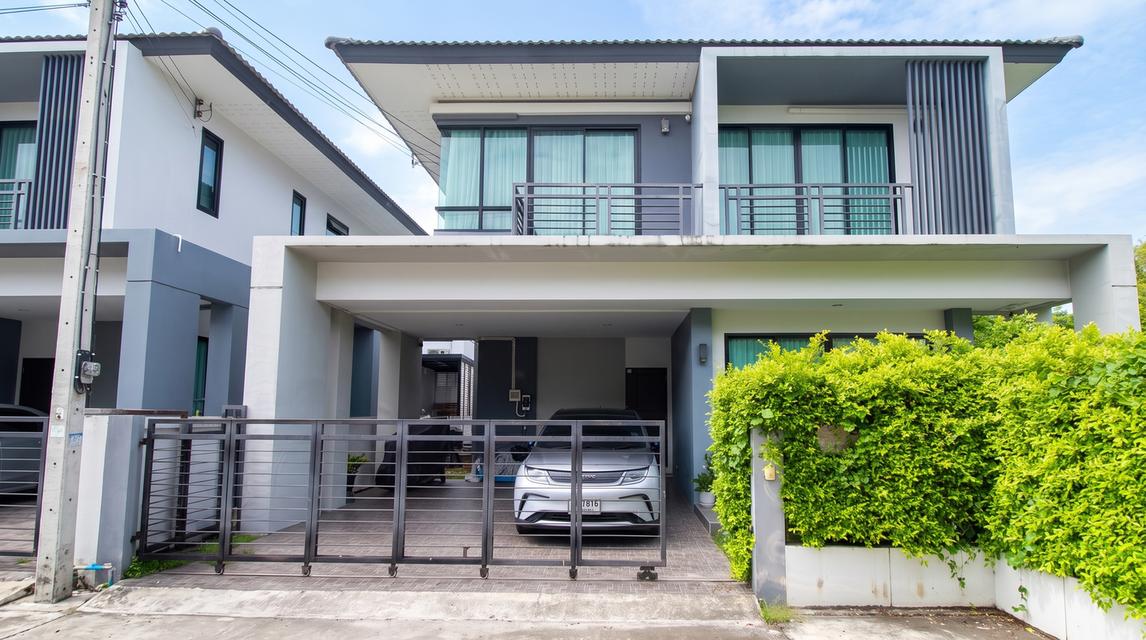ขายบ้านเดี่ยว 2 ชั้น หลังมุม 54.6 ตร.ว. บิลต์อินทั้งหลัง สกายวิลล์ (Skyville) ใกล้แยกบ้านแลง ระยอง 1