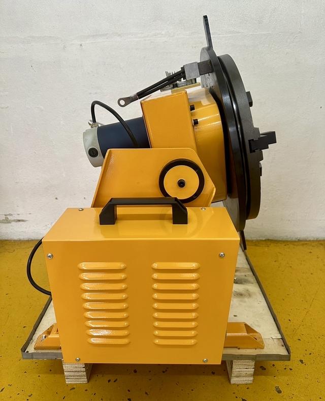 เครื่องหมุนจับชิ้นงาน HD-100 220V จับชิ้นงาน2.5นิ้ว-15นิ้ว รับน้ำหนัก100กก