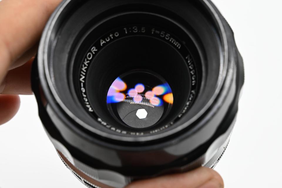 เลนส์มือหมุน  Nikon Micro Nikkor Auto 55mm F3.5 12