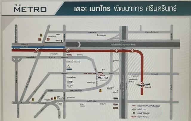 ให้เช่า ทาวน์โฮม 3 ชั้น เดอะ เมทโทร พัฒนาการ-ศรีนครินทร์ The Metro Pattanakarn-Srinakarin ซอย อ่อนนุช 80 แยก 5 3