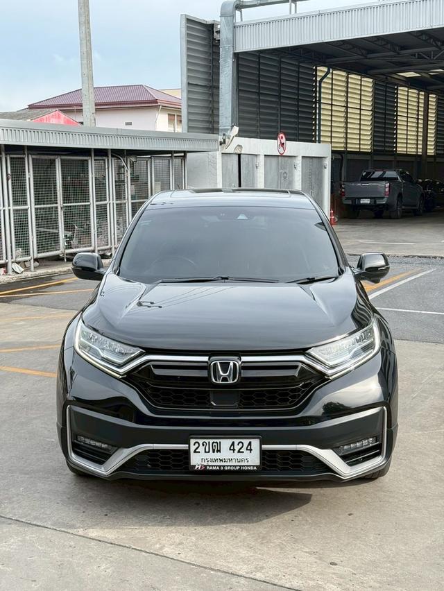 HONDA CRV 1.6EL 4WD TOP 2021 สีดำ ดีเซล MINOR CHANGE มือเดียว เข้าศูนย์ทุกระยะ 2