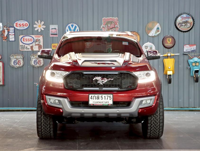 FORD EVEREST 3.2 TITANIUM+ 4WD ปี2016ตัวท็อปสุดของรุ่น  ชุดแต่งรอบคัน 2