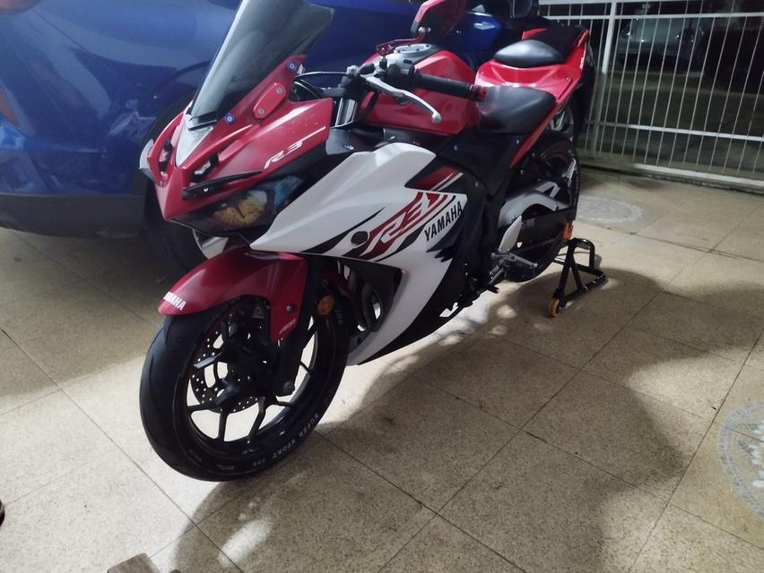 ขายYamaha YZF R3 ปี 2015  เล่มพร้อมโอนต่อภาษี ถึงปี 2026  ไมด์ 6 หมื่น 5