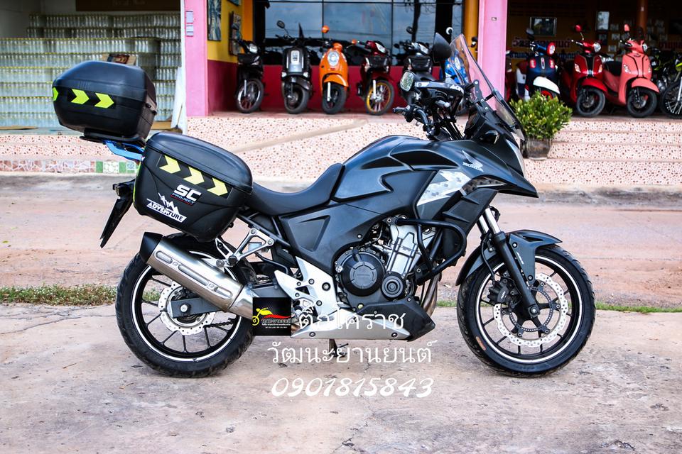 cb500x สภาพสวย พร้อมปี๊บ 3 ใบ