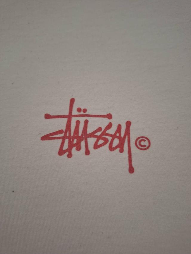stussy basic logo tee รูปที่ 3