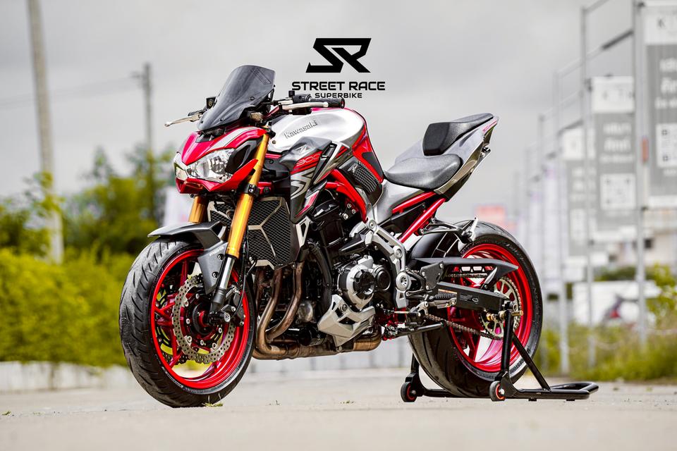 2019 Kawasaki z900 se limited ปี 2019 สีแดง ของแต่งพอมี! 3