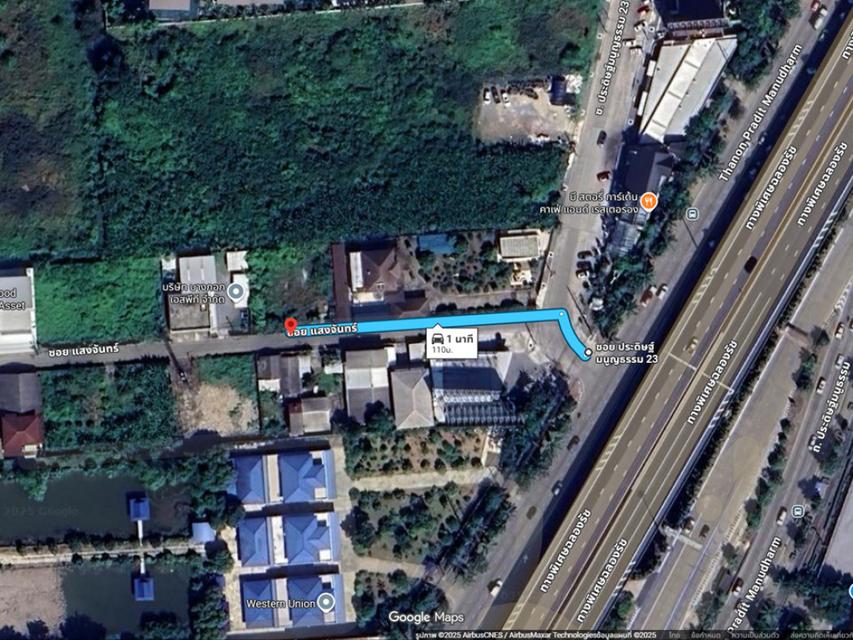 ด่วน! ที่ดินสวยใจกลางเลียบด่วนฯ ซ.ประดิษฐ์มนูธรรม 23 | 200 ตร.วา | เหมาะปลูกบ้าน ออฟฟิศ |แปลงสวย หน้ากว้าง ใกล้ทางด่วน เ 4