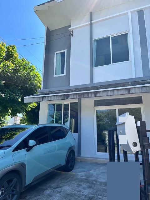 3-4 นอน สนามหลวง2 650ม. เพชรเกษม-ทวีวัฒนา ม.กรุงเทพธนบุรี 2.5 กม. ให้เช่าทาวน์โฮมสุดหรู 2ชั้น หลังมุม2 น้ำ 31 ตร.ว. จัดเ 2