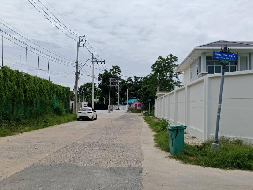 ขายที่ดินจัดสรรม.ลานทองแปลงสวยสุด 103.9 ตรวา มุม ลานทอง 35/1 หายาก (ไม่มีแล้ว)สร้างบ้าน ม.ลานทอง ติวานนท์-ปากเกร็ด25 หมู่บ้านดี โซนบ้านเดี่ยว หาออกยาก 18