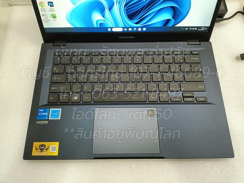 ขาย Asus ExpertBook B1 (B1402CVA-EB1563) ตัวเครื่องปี2024 มือสอง*สินค้ายังไม่ถูกใช้งาน ประกันศูนย์Asusเหลือเกือบ2ปี ของอยู่พิษณุโลก 8