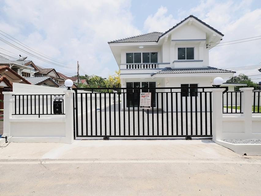 ขายบ้านเดี่ยว 2 ชั้น รีโนเวทใหม่ พร้อมอยู่ ม.ชุมชนเบญจทรัพย์นคร (เอกชัย–พระราม 2)