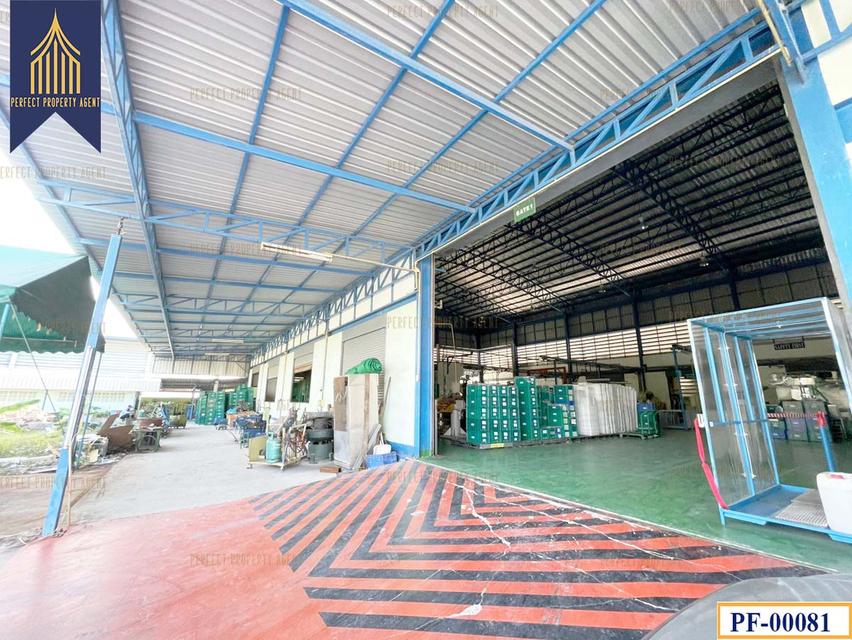 ขาย โรงงานพื้นที่สีม่วง เทพารักษ์ บางพลี บางปลา ซอยไทยประกัน ใกล้คลองส่งน้ำฯ สมุทรปราการ 6
