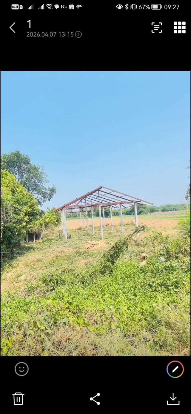 ขายถูกที่สุด ที่ดิน108ตรว.พร้อมโครงสร้างเสา15ต้น 9