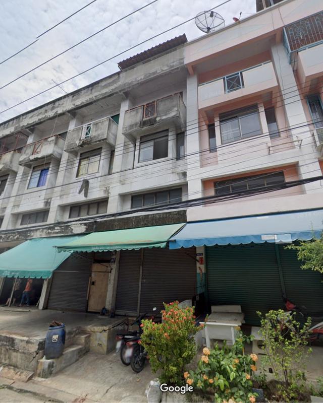 ขายด่วน อาคารพาณิชย์ 3 ชั้นครึ่ง 20 ตรว. บางพลี ซอย ม.สุขเจริญ บางเสาธง 1