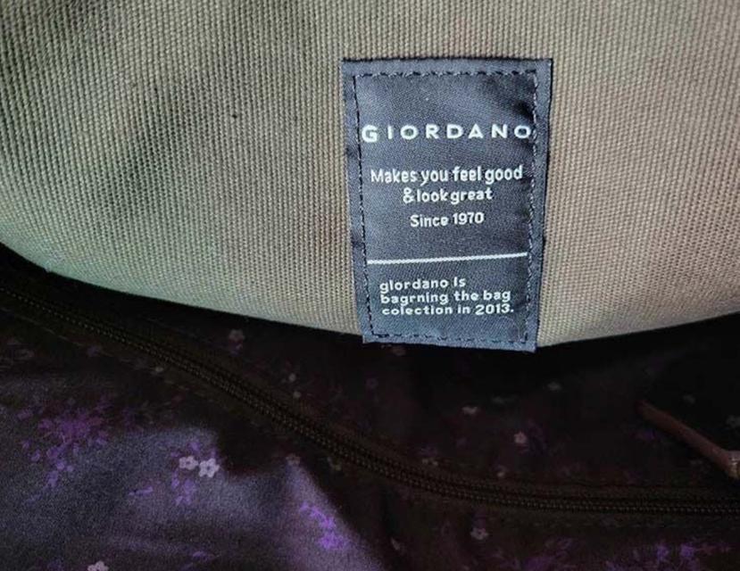 กระเป๋าผ้าแบรนด์ Giordano 5