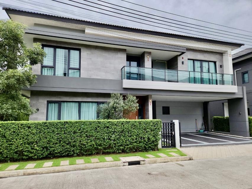 ให้เช่า: บ้านหรู The City Bangna 78 ตร.ว. ใกล้เมกะบางนา เฟอร์นิเจอร์ครบ พร้อมเข้าอยู่ 1