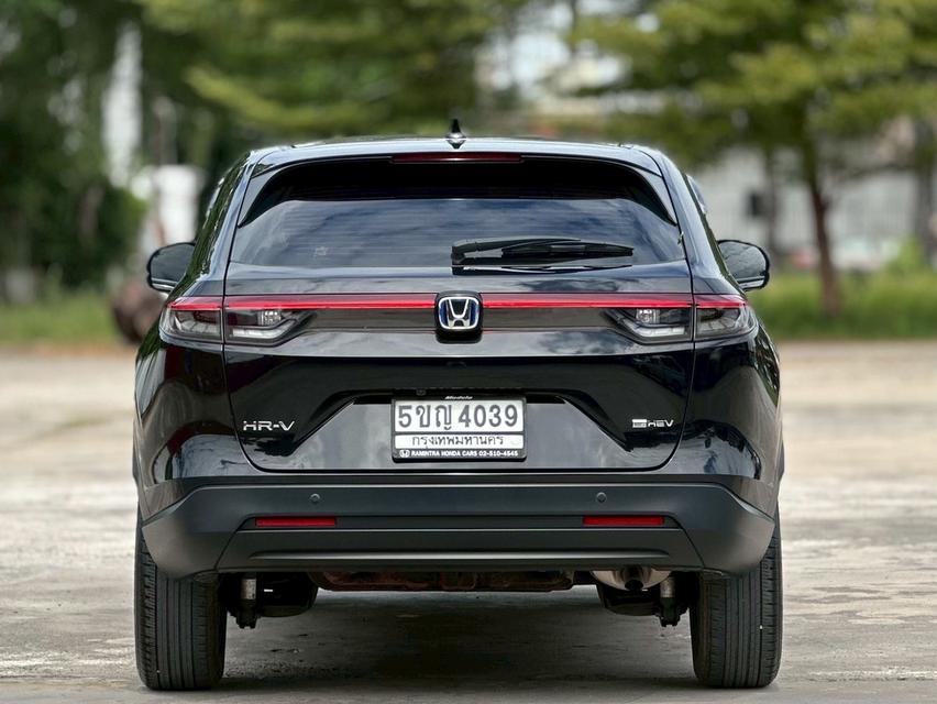 รหัสรถ PAT4039 Honda HR-V 1.5E eHev ปี 2024 สีดำ