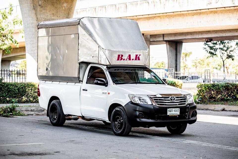 TOYOTA HILUX VIGO 2.7 J CNG STANDARD CAB ปี 2013  มือเดียวป้ายแดง