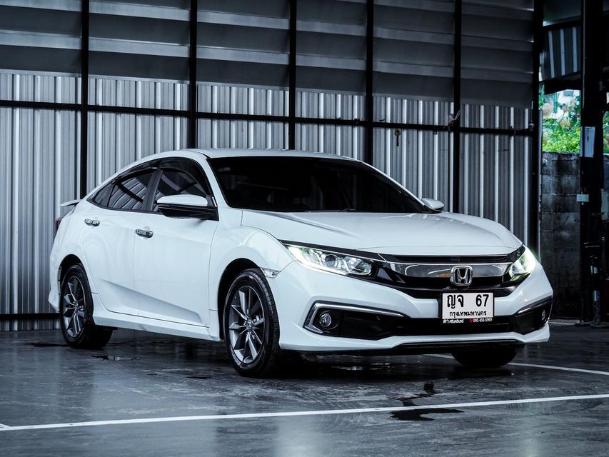 Honda Civic FC 1.8 EL ปี 2019 สีขาว เลขไมล์ 14,000 กิโล  1